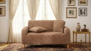 Fitted Style Bubble Stuff Sofa Cover Mouse Slim