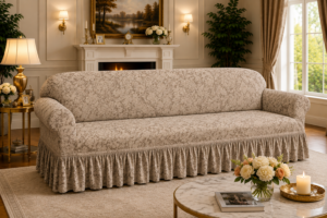 Palachi Style Sofa Cover-Skin Color