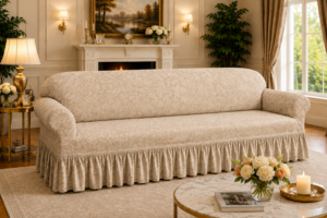 Palachi Style Sofa Cover-Light Skin Color