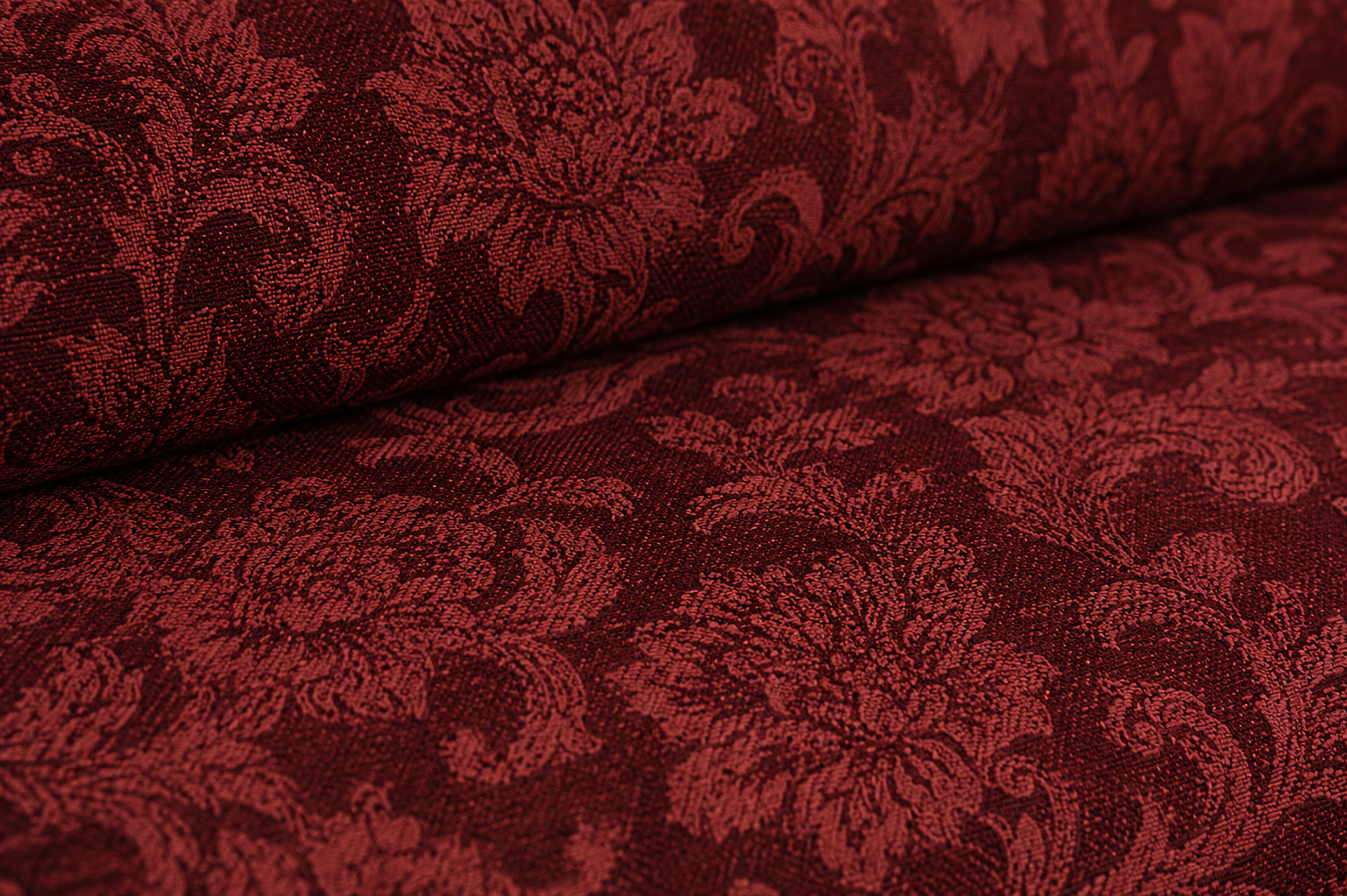 Palachi Style Sofa Cover-Dark Maroon Color - Image 2