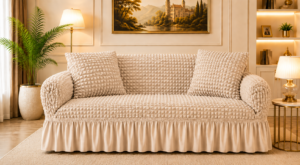 Turkish Style Bubble Sofa Cover Mouse Skin