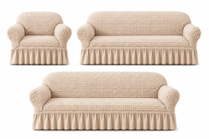Alternative view of Turkish Style Bubble Sofa Cover Mouse Skin