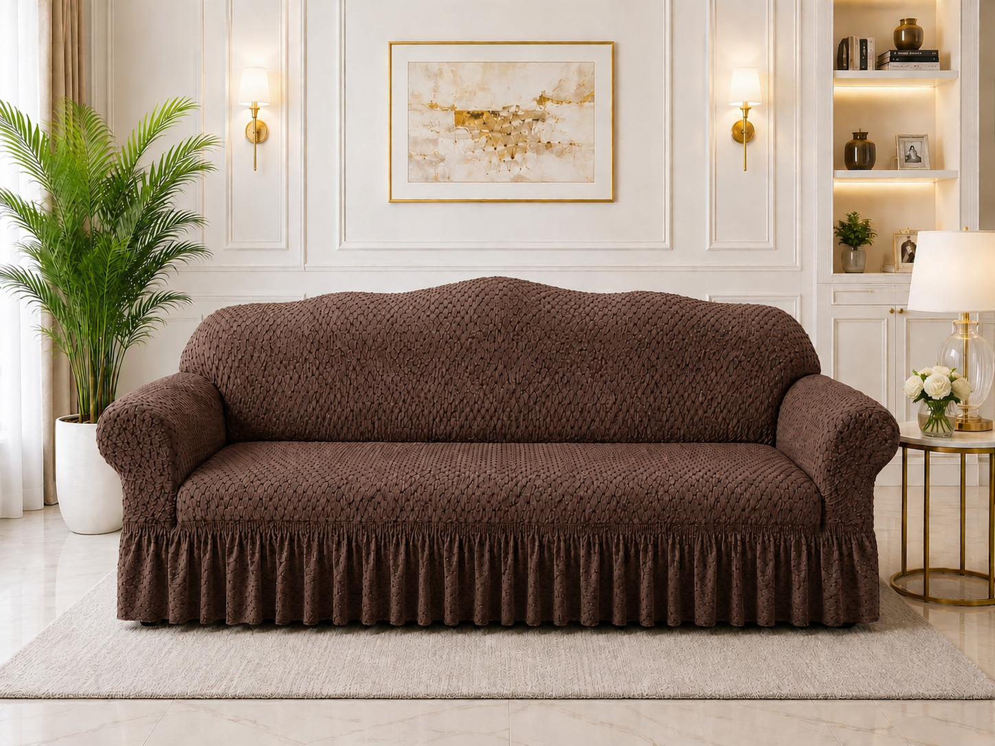 Butterfly Black Sofa Covers Moose Color