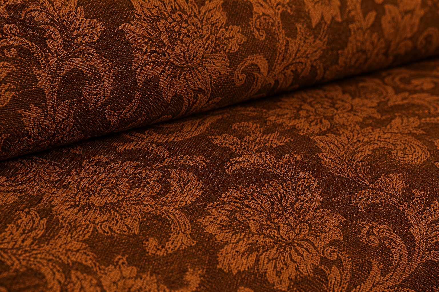 Palachi Style Sofa Cover-Dark Copper Color - Image 2