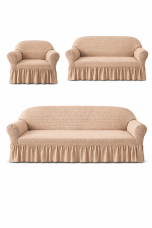 Alternative view of Butterfly White Sofa Covers Moose Color